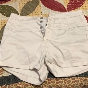 High waisted shorts